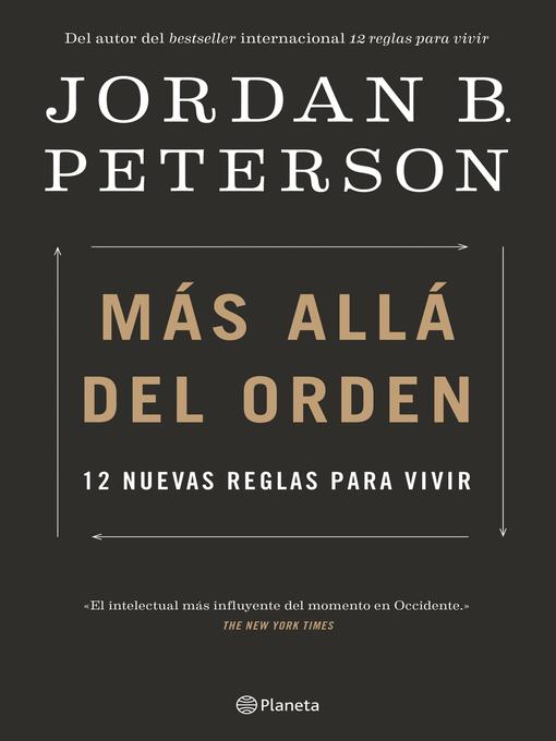 Title details for Más allá del orden by Jordan B. Peterson - Available